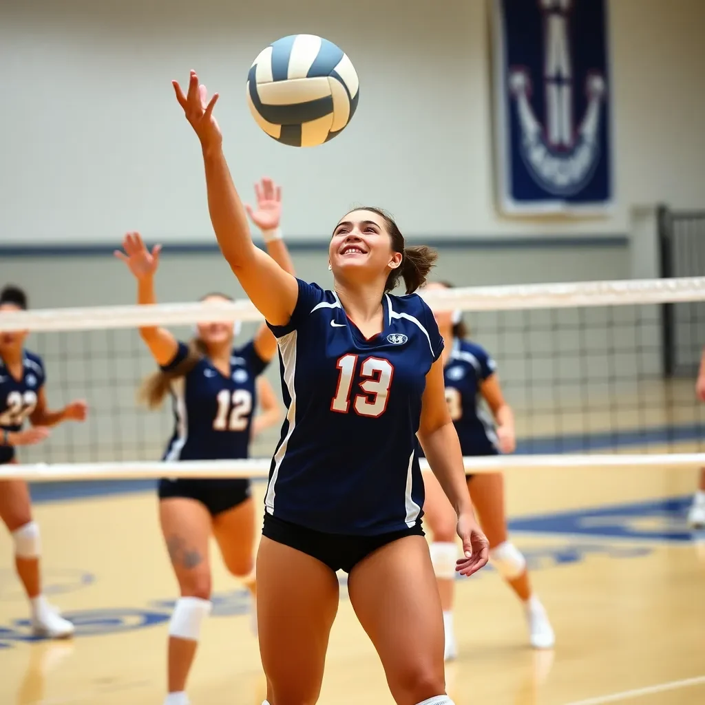 Undefeated Women's Volleyball Teams Make Waves in College Sports