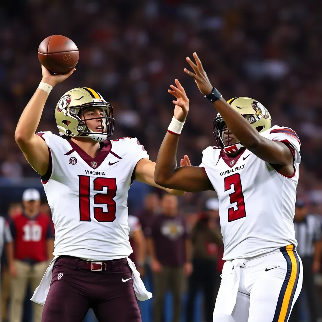 Virginia Cavaliers Pull Off Stunning Upset Over No. 8 Florida State Seminoles with 31-20 Victory