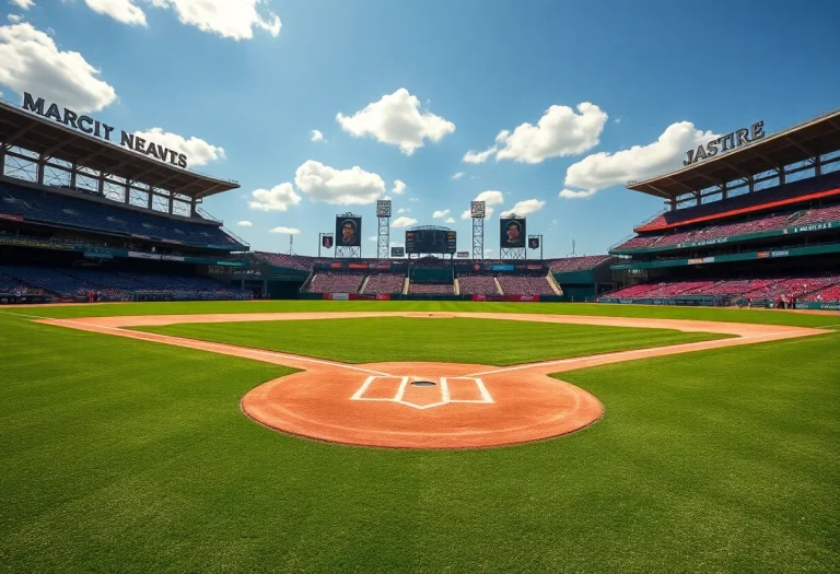 Crowd gathered at Arlington High School baseball field renaming ceremony