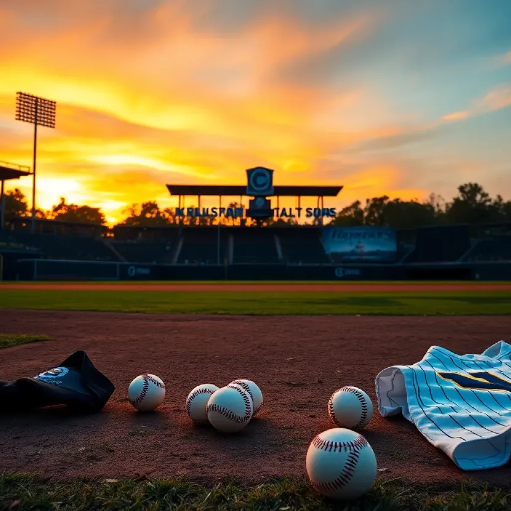 A baseball field symbolizing the legacy of coaching and passion for the game.