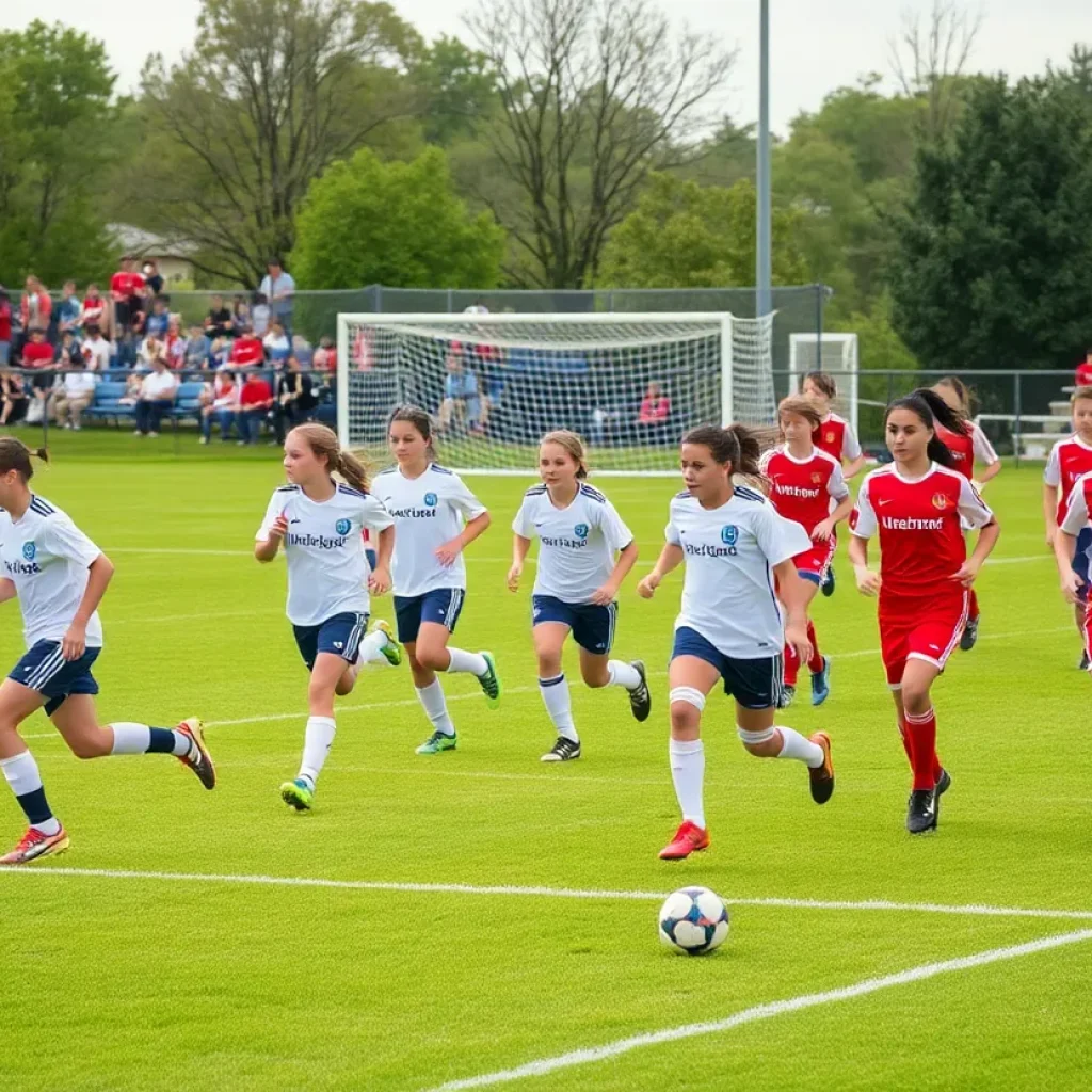 High school girls soccer teams in Cincinnati preparing for playoffs