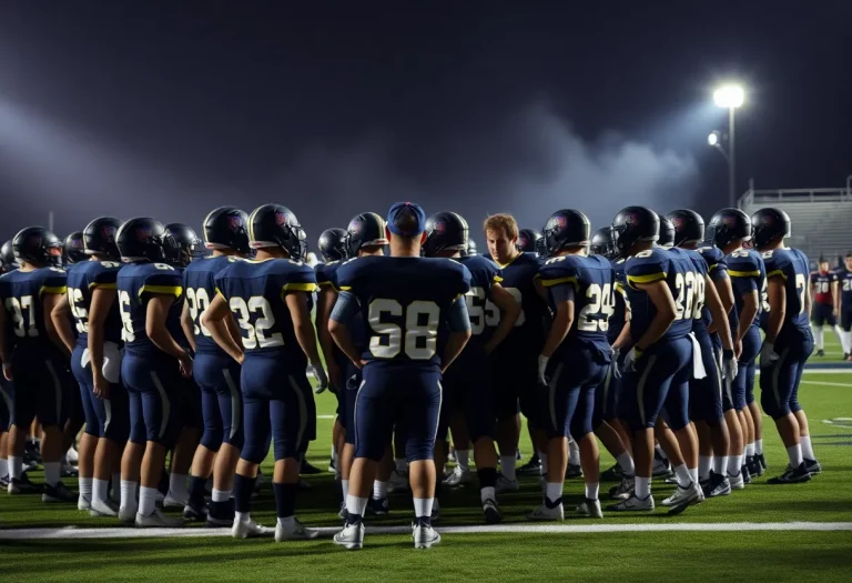 Community gathers to support a young athlete after an injury