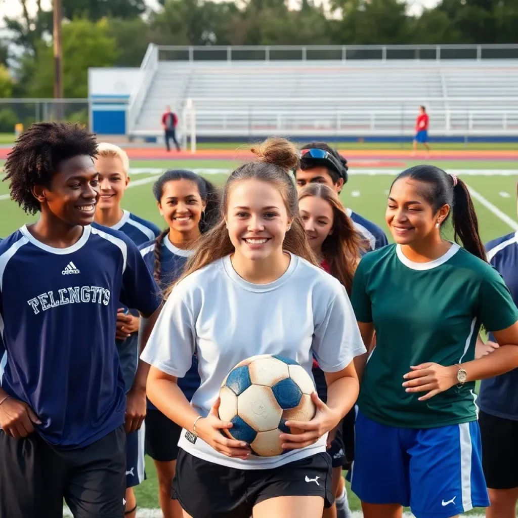 High school athletes participating in various sports in Connecticut