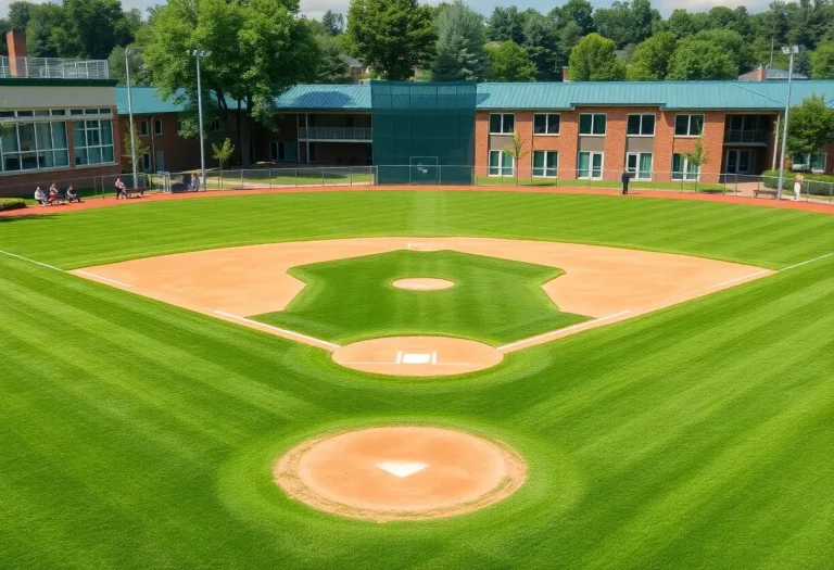 Proposed layout of the new Hempfield High School baseball field