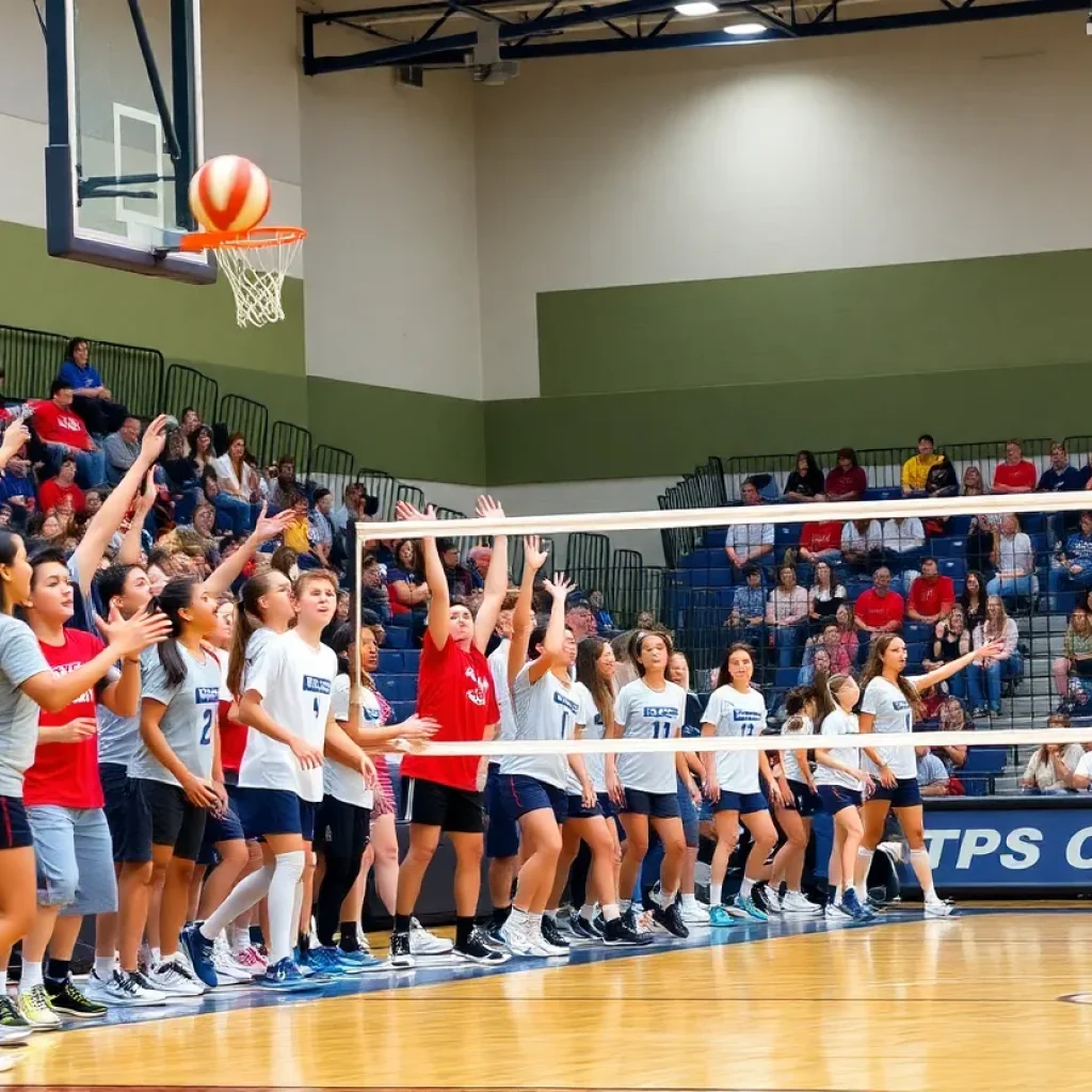 Hopkinton High School athletes playing various sports