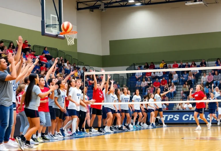 Hopkinton High School athletes playing various sports