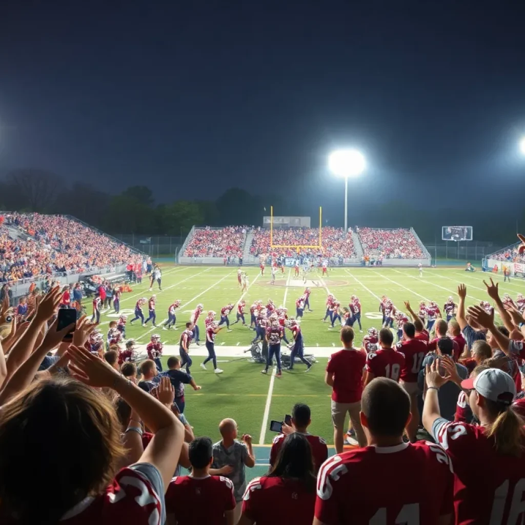 Exciting high school football action during Week 5 in Iowa