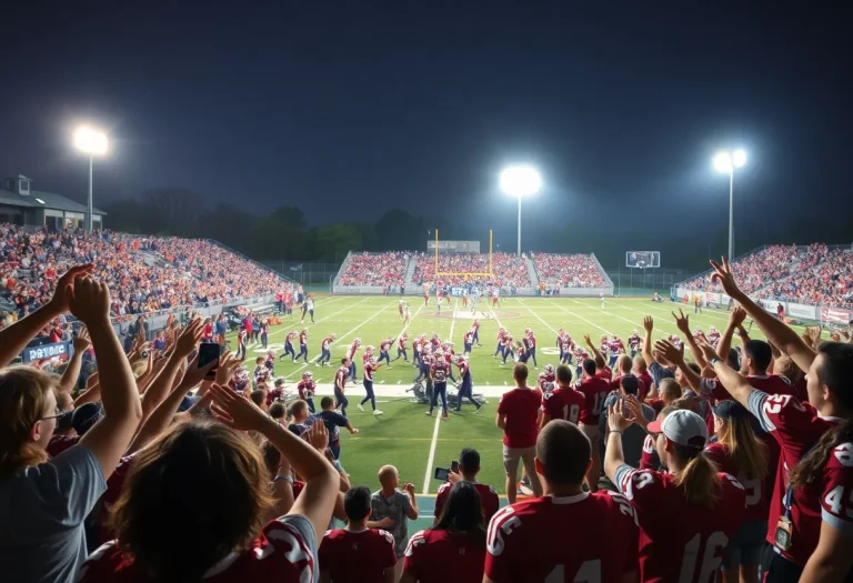 Exciting high school football action during Week 5 in Iowa