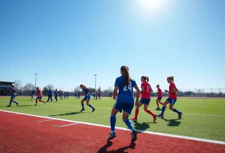 High school athletes engaged in competitive sports activities in Maine