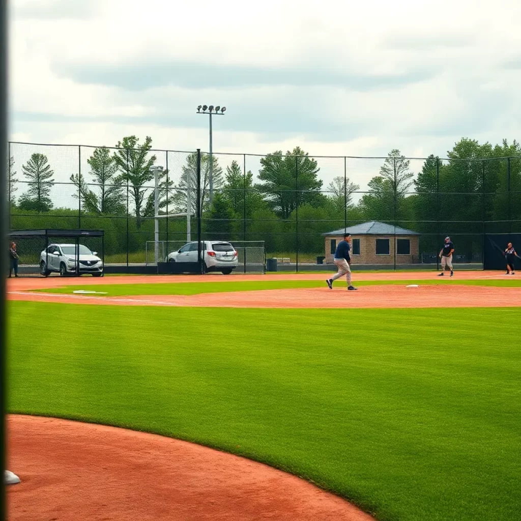 New baseball and softball complex at Swanton High School