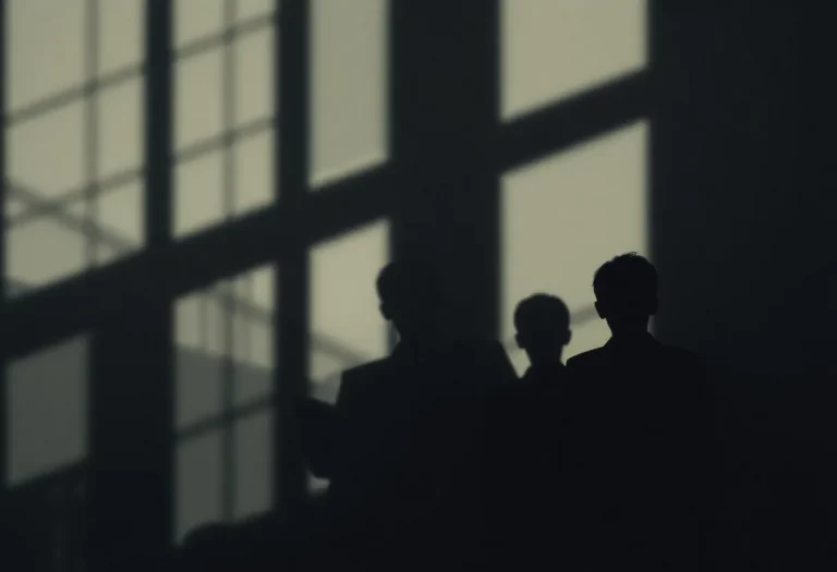 Abstract depiction of a school setting highlighting teacher misconduct