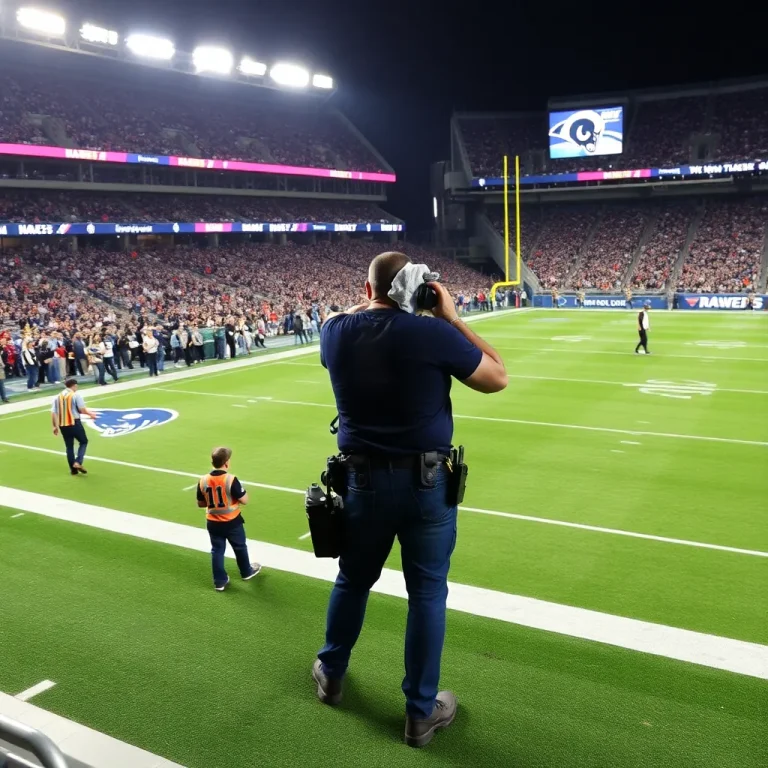 Los Angeles: Unusual Incident at Rams NFL Game Raises Security Concerns