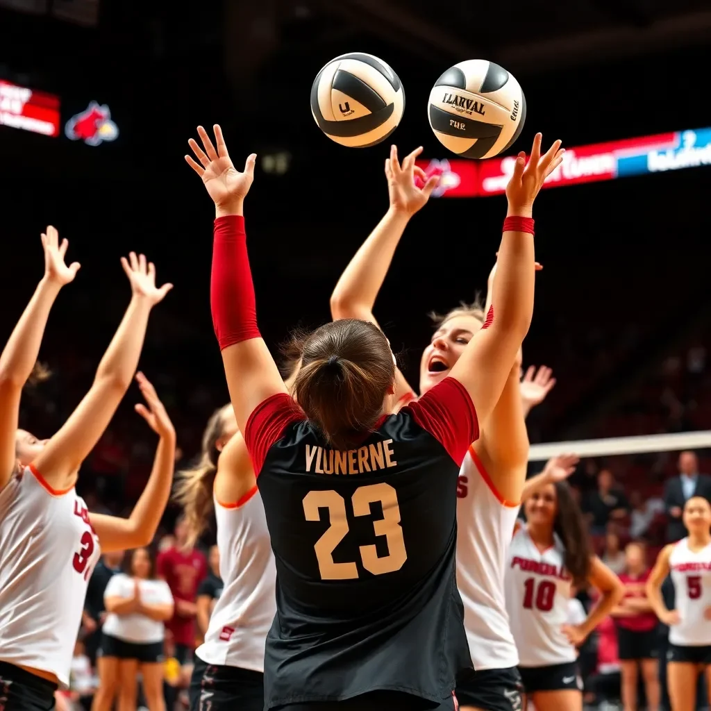 Louisville Volleyball Triumphs as College Football Rankings Shift Dramatically