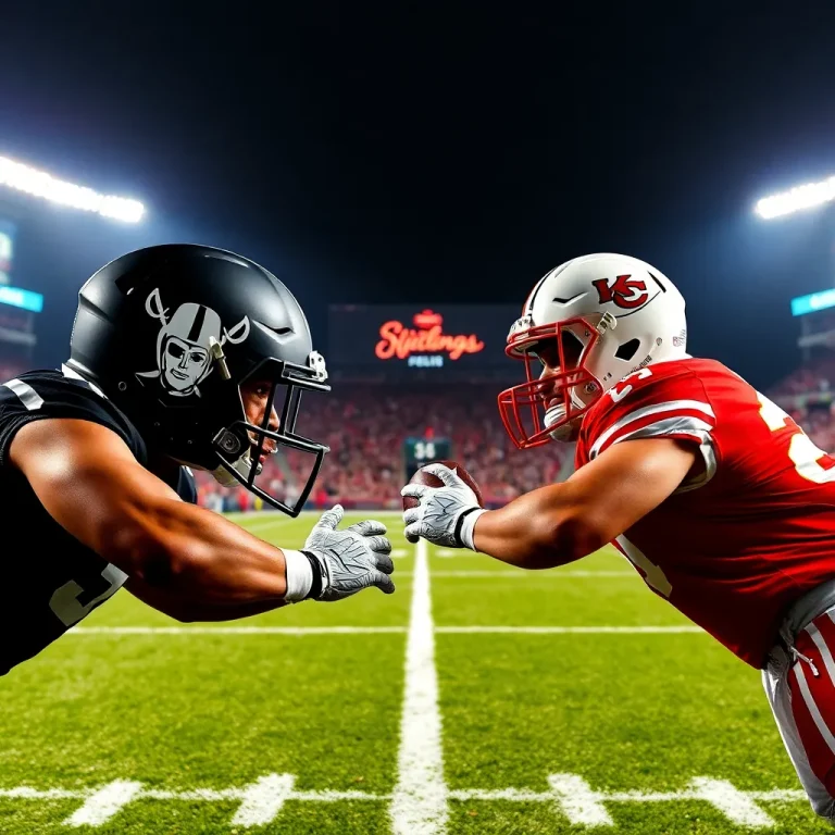 Raiders vs. Chiefs: High-Stakes Showdown in Las Vegas Promises Intense Rivalry Action