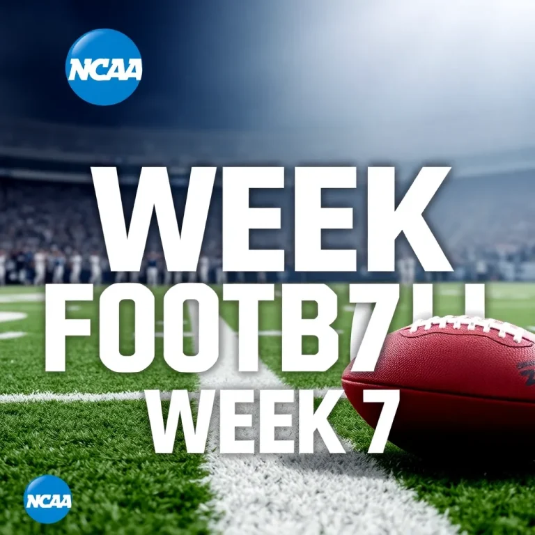 NCAA Sports Update: College Football Week 7 Preview