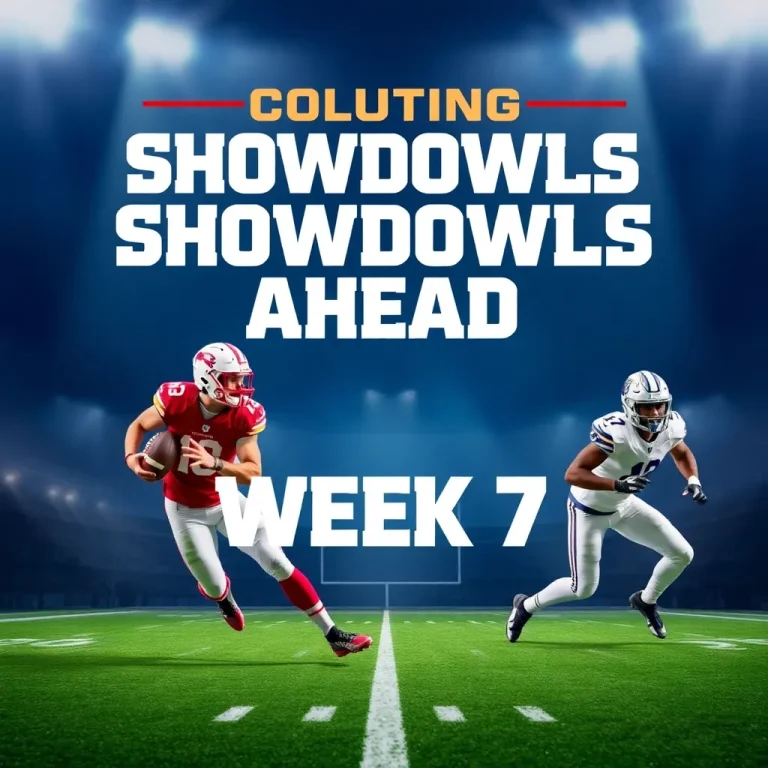 Exciting Showdowns Ahead: College Football Week 7 Promises Thrilling Matchups