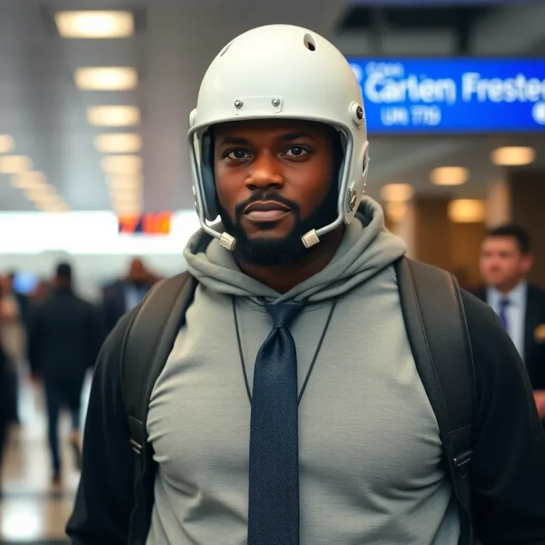 Former NFL Player Seeks Damages After Airport Detainment at Gunpoint