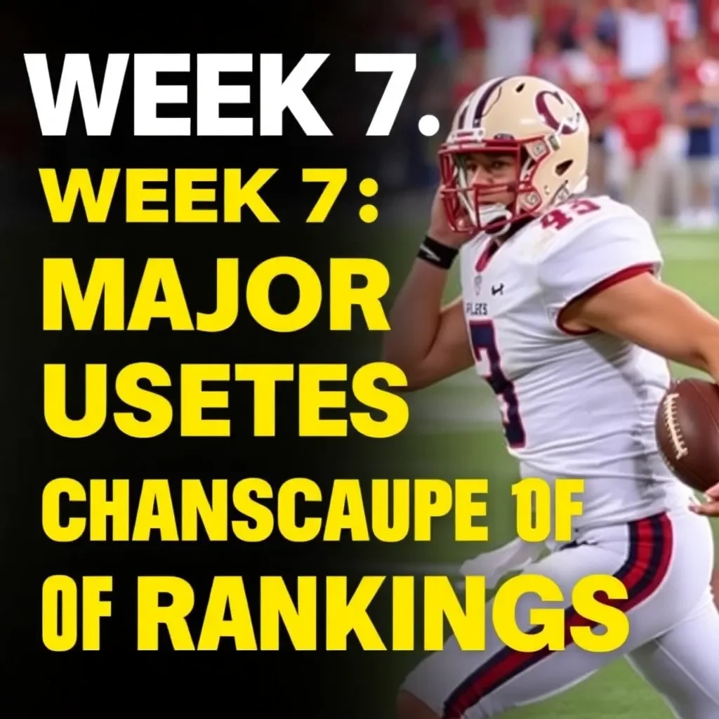 NCAA College Football Week 7: Major Upsets Change Landscape of Rankings