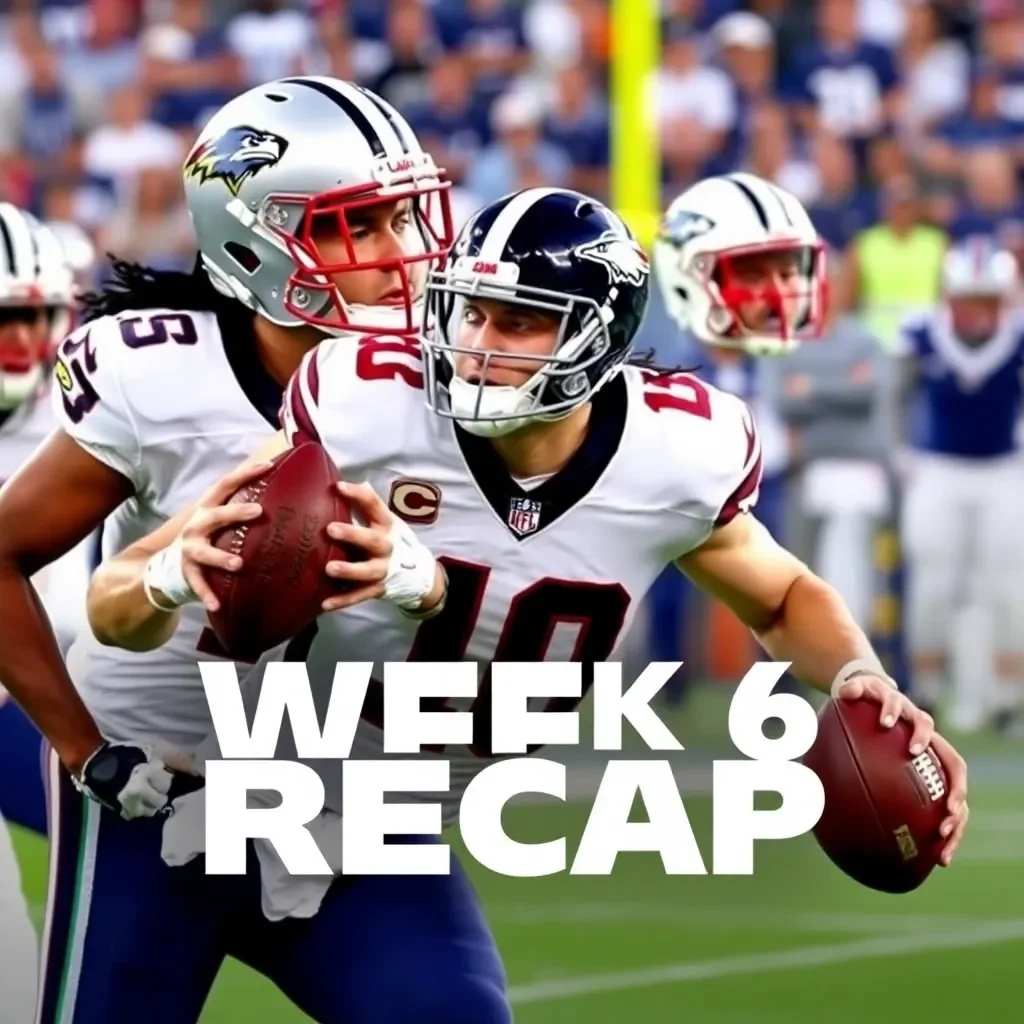 NFL Week 6 Recap: Thrilling Comebacks and Upset Victories Highlight the Action