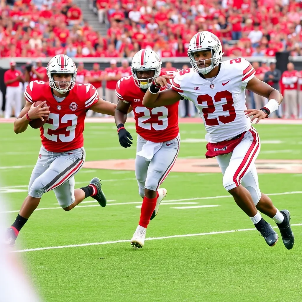 College Football Shakeup: Ohio State Stays on Top as Eight Ranked Teams Fall
