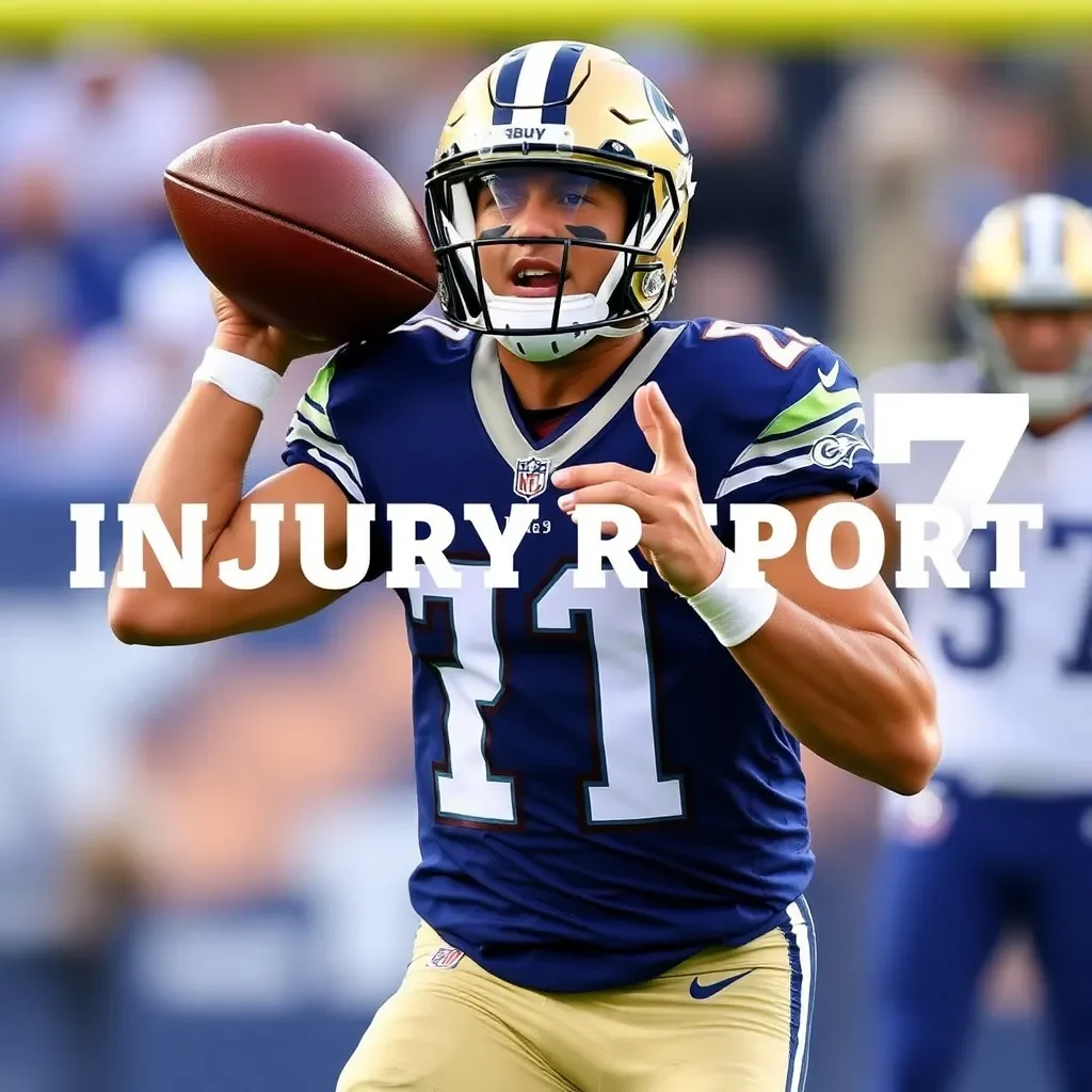 NFL Week 7 Injury Report: Key Players Ruled Out as Teams Prepare for Crucial Matchups