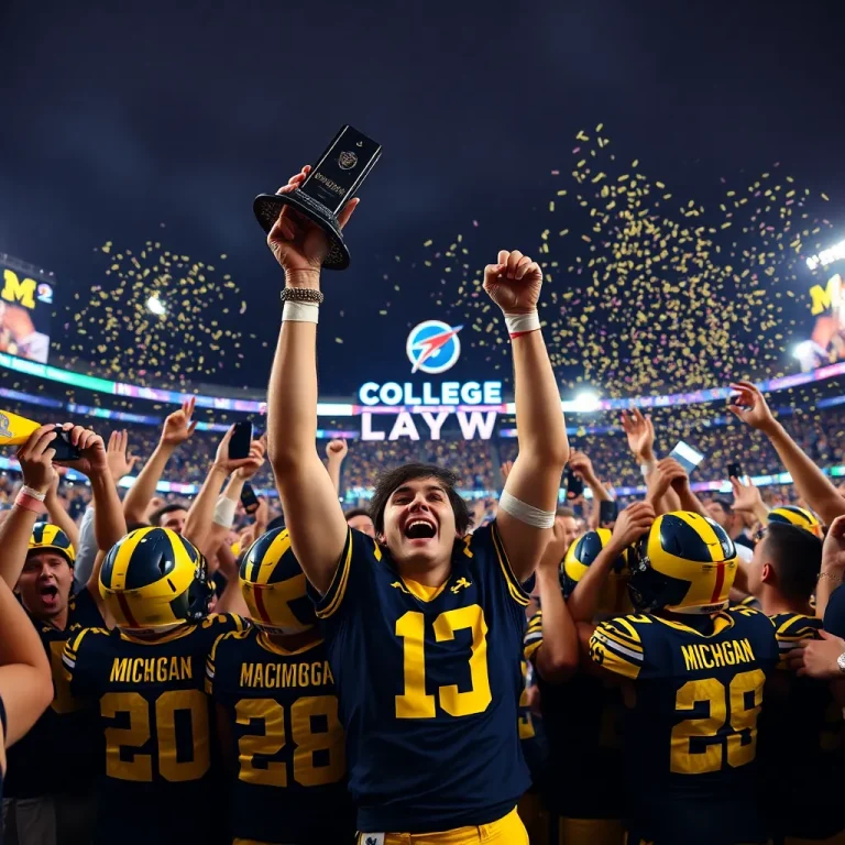 Excitement Builds for the 2025-26 College Football Playoff in Miami Gardens as Michigan Wolverines Celebrate Historic Championship Win