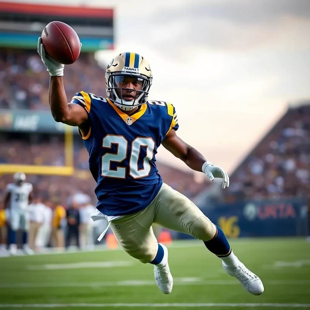 Los Angeles: Justin Jefferson Becomes Youngest in NFL History to Reach 8,000 Career Receiving Yards