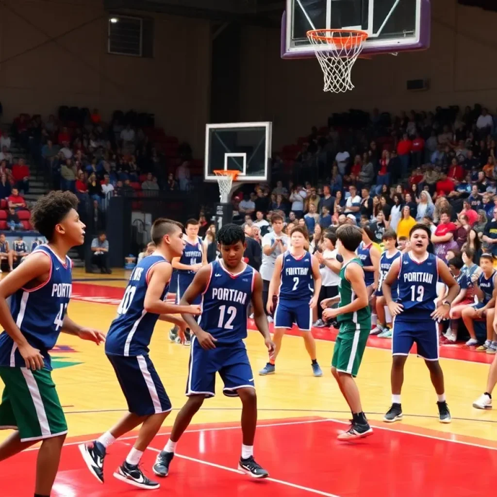 Players competing in the Border League Tournament