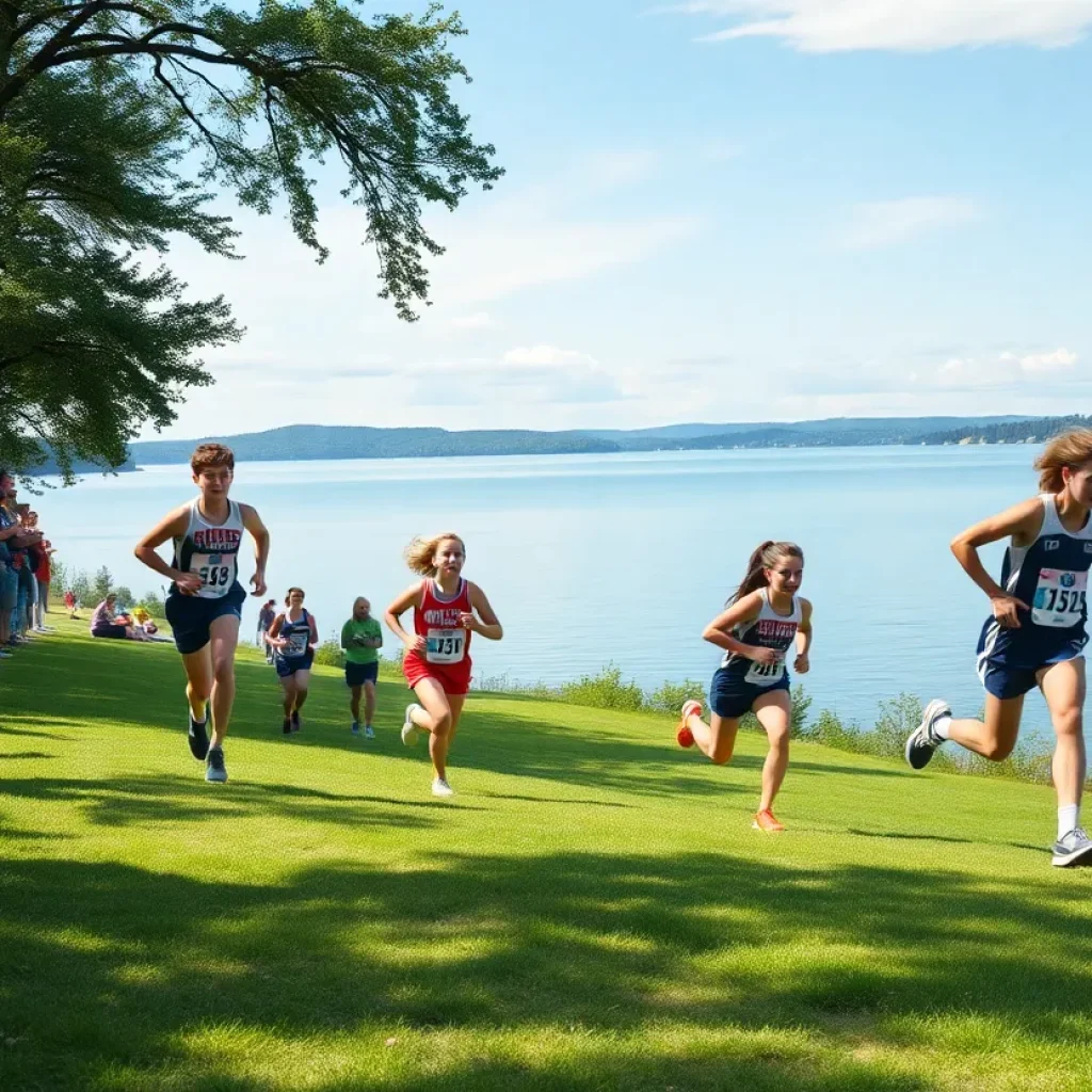 Boulder boys and girls cross country teams racing at Pat Patten Invitational.