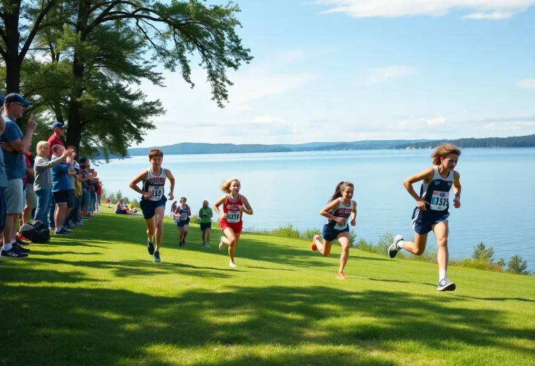 Boulder boys and girls cross country teams racing at Pat Patten Invitational.