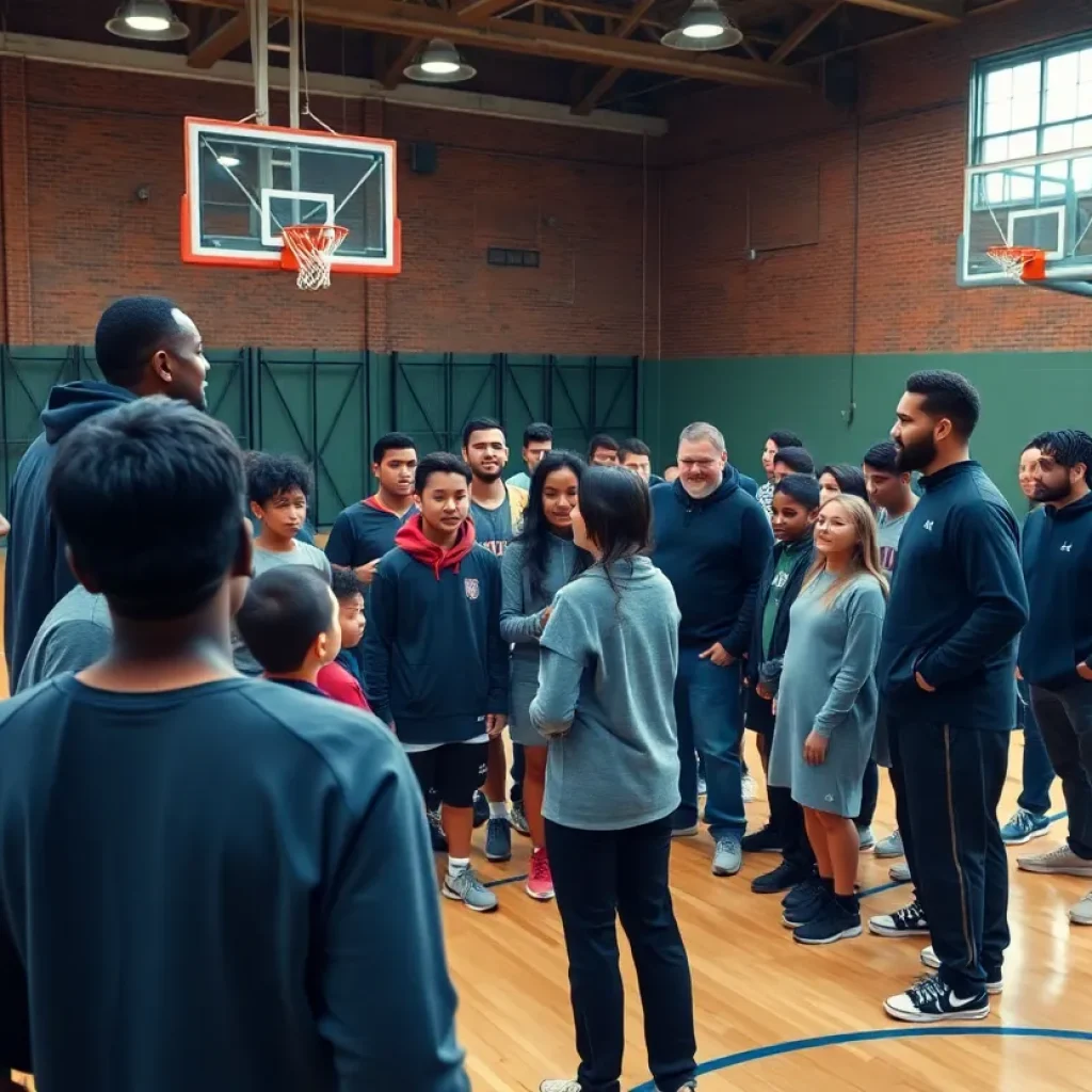 Community supports basketball coach Layne Langholf family