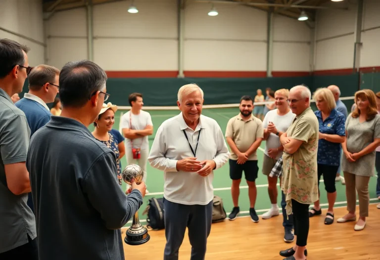 Community gathering to honor high school tennis coach Randy Pullen