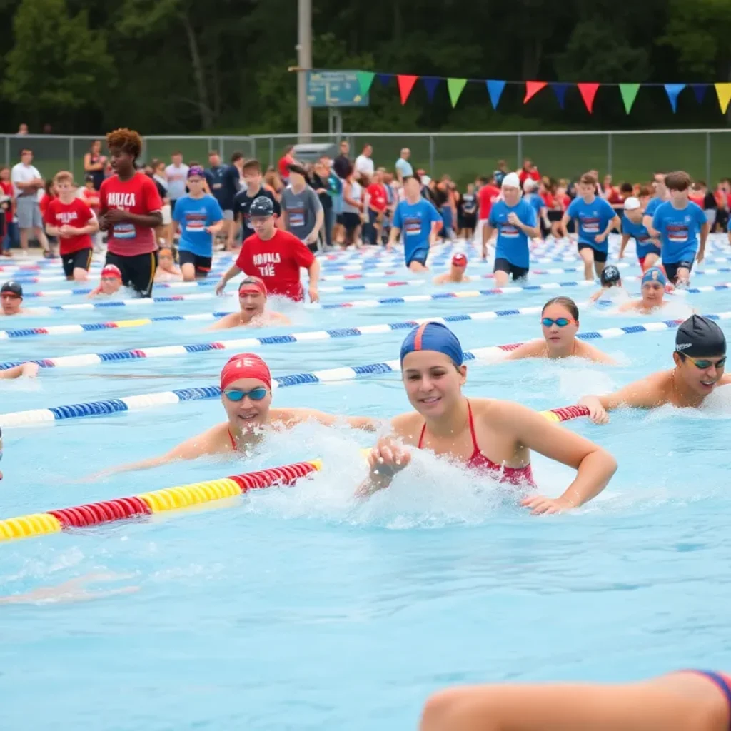 Students from Fletcher High School showcasing athleticism during various sports competitions.
