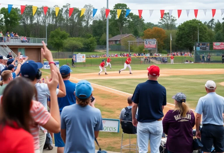 Lamar County Alumni Baseball Tournament at Paris High School