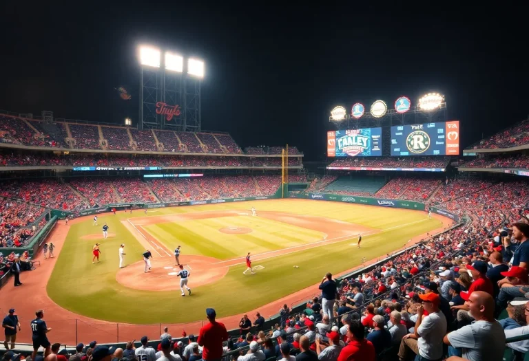 Fans cheering for the Milwaukee Brewers in a playoff game against the Dodgers