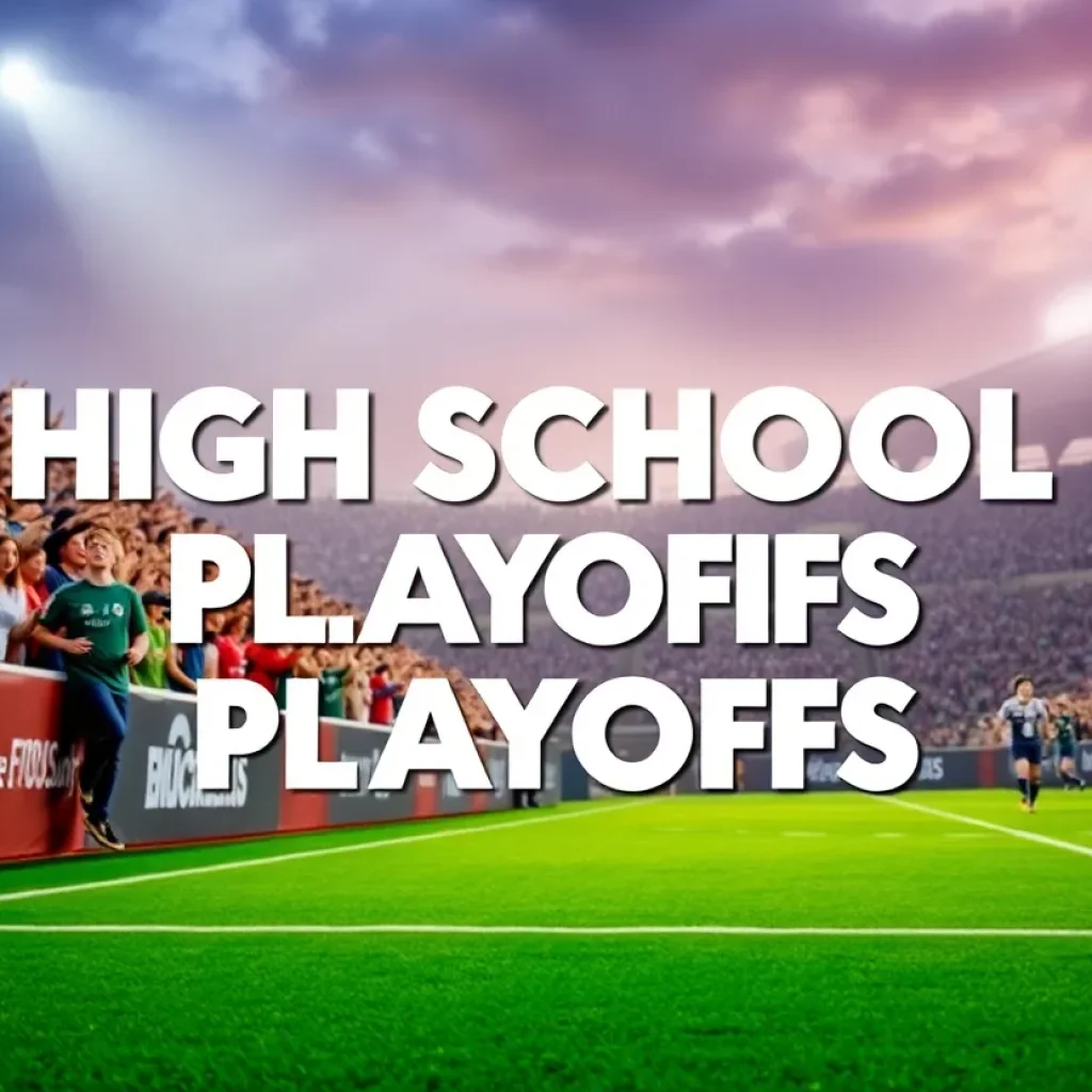 Scene from a high school girls soccer playoff match in Missoula