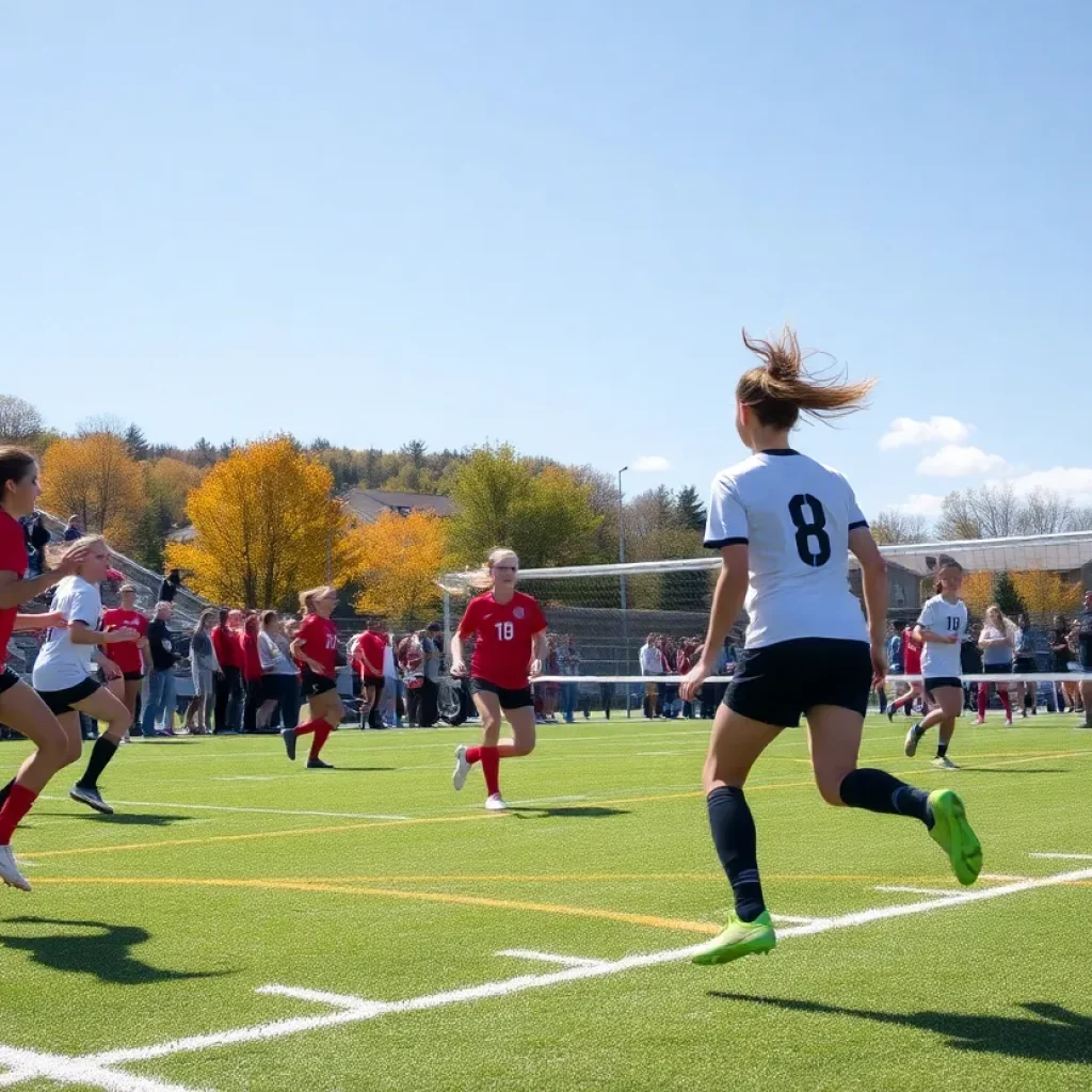 High school athletes competing in fall sports in Vermont