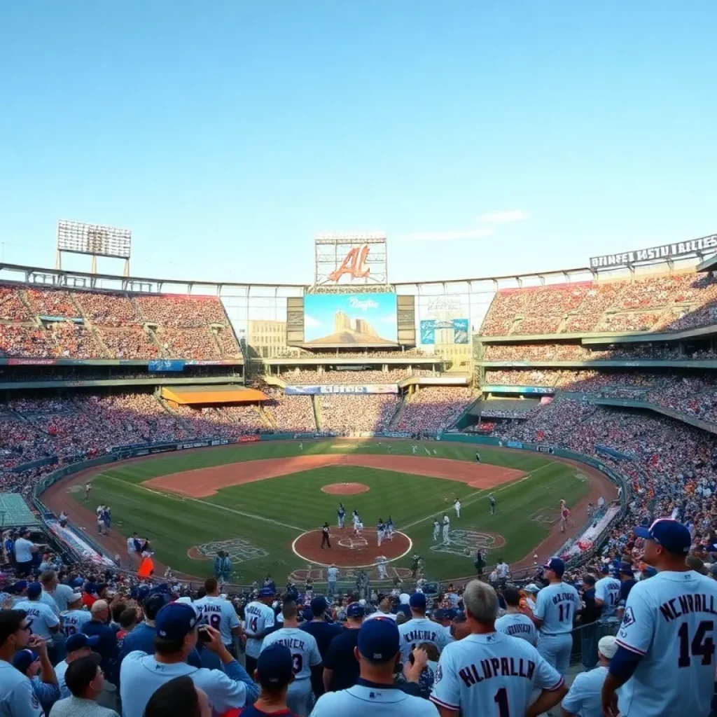 Fans at Dodger Stadium during the World Series 2025